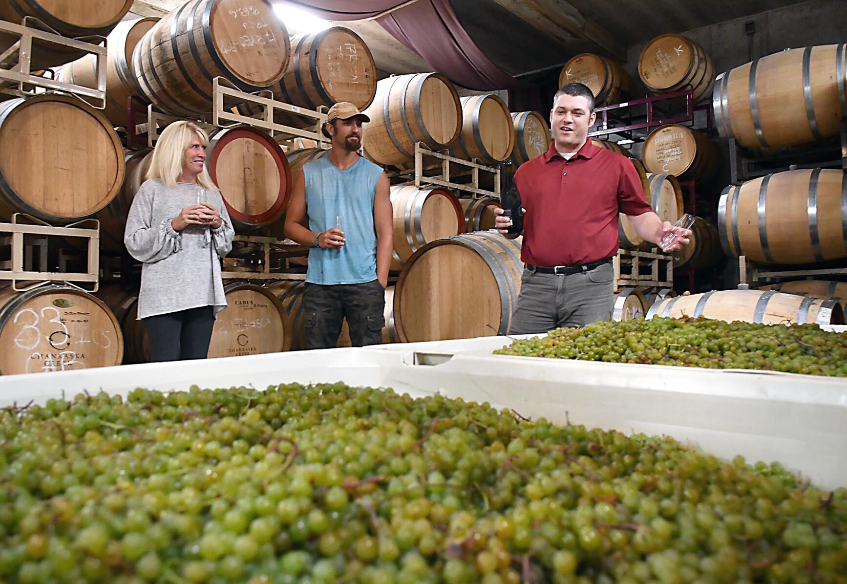 Chankaska toasting harvest 3